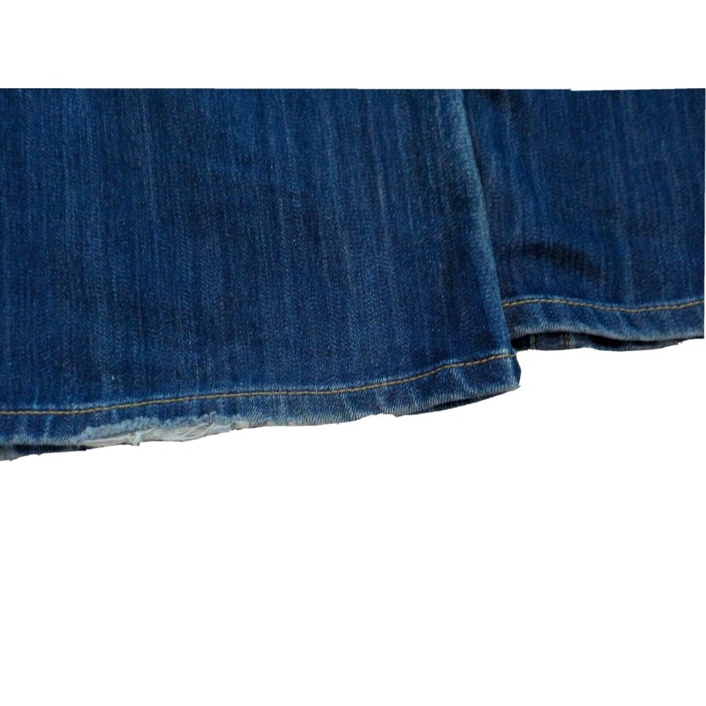 Premium Denim Womens Lydia Jeans Bootcut Stretchy Dark Blue Size 12 (36 x 32) - Picture 7 of 7